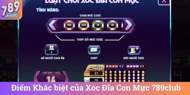 Diem Khac biet cua Xoc Dia Con Muc 789club Điểm Khác biệt của Xóc Đĩa Con Mực 789club