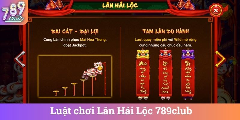 Luật chơi Lân Hái Lộc 789club