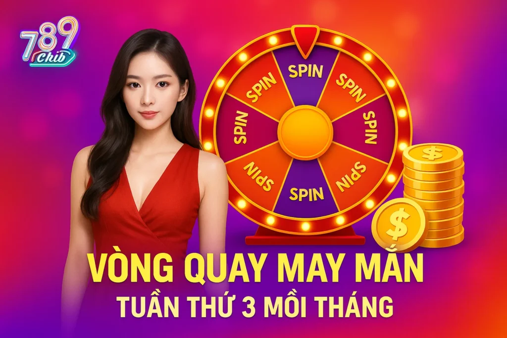 Vong quay may man Tuan thu 3 moi thang Vòng quay may mắn Tuần thứ 3 mỗi tháng